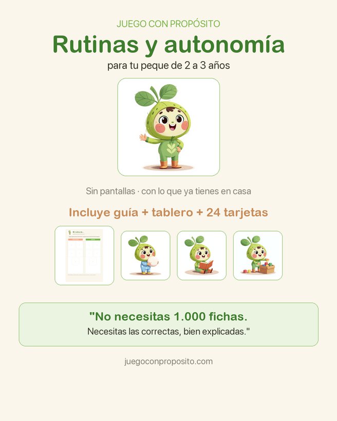 Rutinas y autonomía